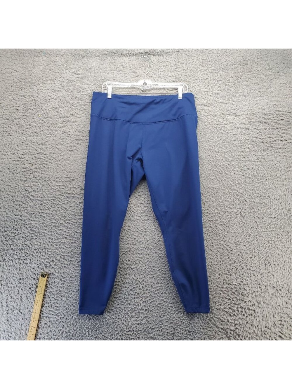 Zelos Pants Womens 1X Blue Lightweight Activewear Polyester/Spandex Blend